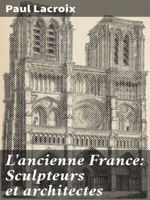 cover image of L'ancienne France